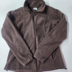 Columbia Dark Brown Fleece Jacket